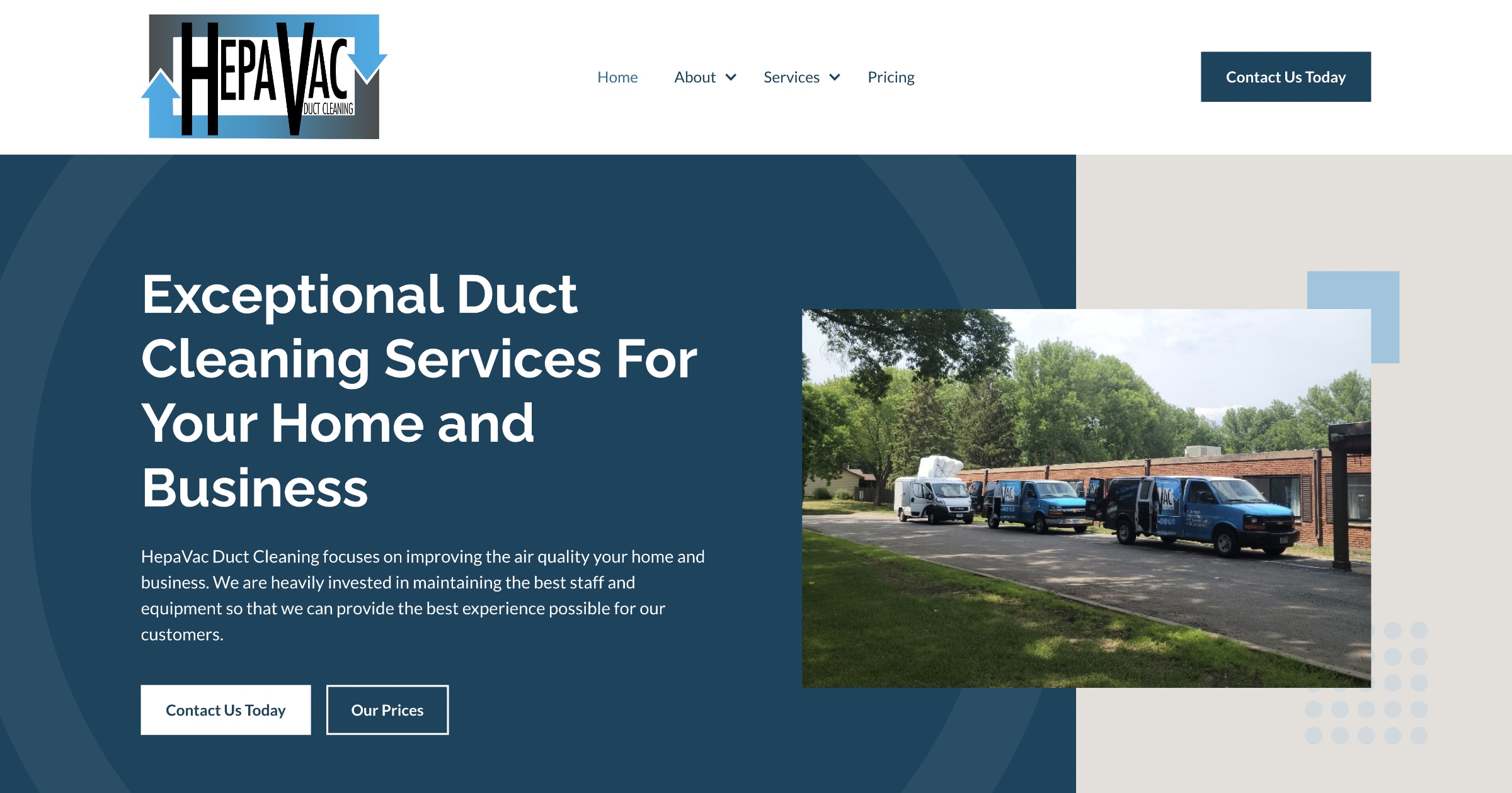Minneapolis Air Duct Cleaning Services HepaVac Duct Cleaning